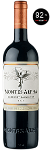 MONTES ALPHA  Cabernet-Sauvignon 2021 | Viña Montes | Colchagua | Chile