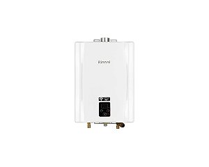 Aquecedor Rinnai Digital 21L a Gás GN REU E21 Bivolt Branco