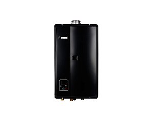 Aquecedor Rinnai Digital 32,5L a Gás GN REU E33 Bivolt Black