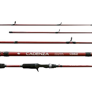 Vara Carretilha Ideal Para Tucunaré Sudeste Cadenza 1,68m 12lb 2p