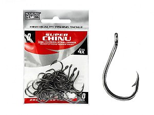 Anzol Chinu Super Strong Nº 3 Black Nickel