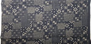 Tec. Tradicional Japonês. Navy Cotton. TI043 (50x55cm)