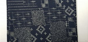 Tec. Tradicional Japonês. Navy Cotton. TI043 (50x55cm)