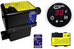 Aquecedor para Banheira De Hidromassagem Sanspray 3F 8000W 220V