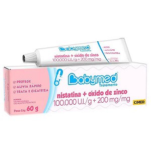 NISTATINA+OXIDO DE ZINCO 60G BABYMED