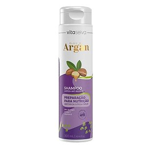 SHAMPOO VITA SEIVA OLEO DE ARGAN NUTRICAO E HIDRATACAO 300ML