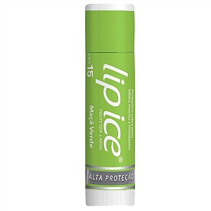 LipIce Protetor / Hidratante Labial Maçã Verde FPS15 3,5g