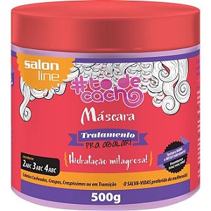 Máscara Trat To de Cacho Pra Abalar 500g - Salon line