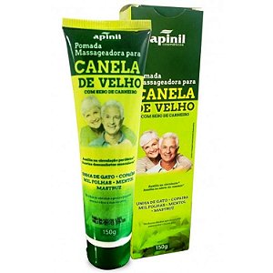 APINIL POMADA CANELA DE VELHO COM SEBO DE CARNEIRO 150G