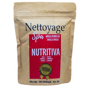 ARGILA VERMELHA NUTRITIVA NETTOYAGE SPA 100  PURA 300G