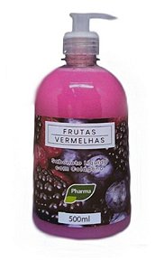 SABONETE LIQUIDO PHARMA 500ML FRUTAS VERMELHAS C/ COLAGENO