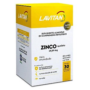 ZINCO QUELATO 29,59MG CIMED 30CPS