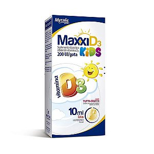 Vitamina D gotas 10ml - Maxxi D3