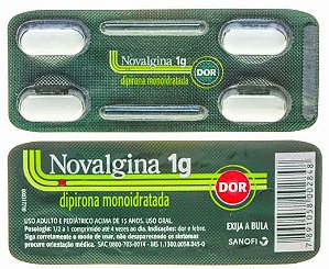 DIPIRONA 1G 4CPR  - NOVALGINA