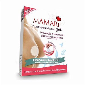 Mamare Protetor para seios com gel 1 par - Eurofarma