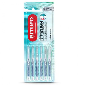 ESCOVA INTERDENTAL BITUFO INTERCLEAN CONICO 2,5 A 4MM C/6 AZ