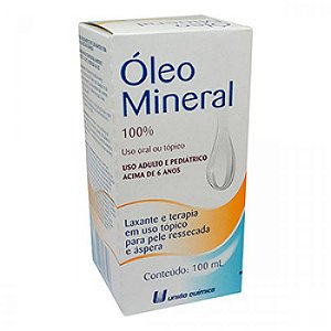 OLEO MINERAL 100ML - UNIAO QUIMICA