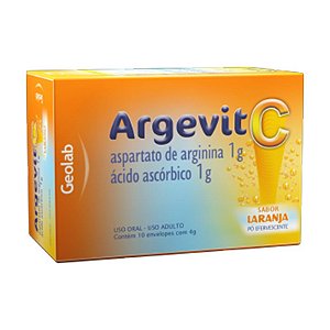 ARGEVIT C 1G CX 10 ENV 4G SB LARANJA