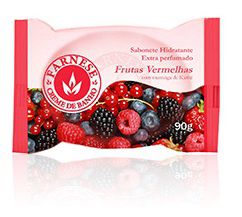 SABONETE FARNESE 90g FRUTAS VERMELHAS