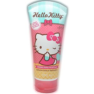 CREME PARA PENTEAR HELLO KITTY 200ML CABELOS LISOS E DELICAD