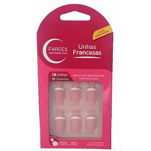 UNHAS FHACES POSTICAS FRANCESAS ROSA 28UN REF.:U3006