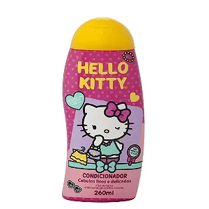 CONDICIONADOR HELLO KITTY 260ML CABELOS LISOS E DELICADOS