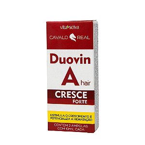 DUOVIN A HAIR CRESCE FORTE - 2 AMPOLAS - VITA SEIVA