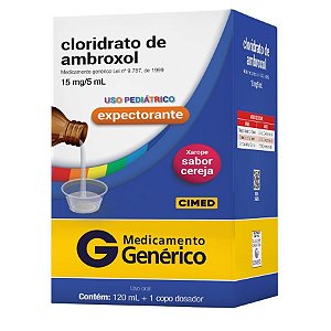 AMBROXOL XPE PED 120ML - CIMED
