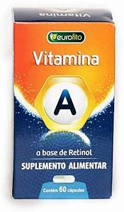 VITAMINA A EUROFITO 60 CAPSULAS