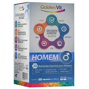 GOLDEN VIT HOMEM 60CAPS