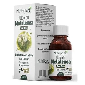 oleo Melaleuca ROSTO E CORPO MULTINATURE 30ML