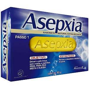 Asepxia Sabonete Extra Secante 80g