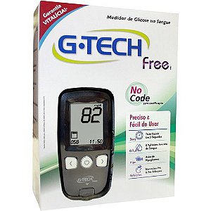 Aparelho Medidor de Glicose G-Tech Free