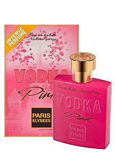 PERFUME VODKA PINK FOR WOMAN ORIGINAL 100ML - PARIS ELYSEES