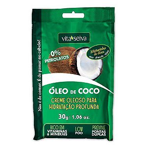 VITA SEIVA OLEO DE COCO CREME DE HIDRATACAO PROFUNDA 30G