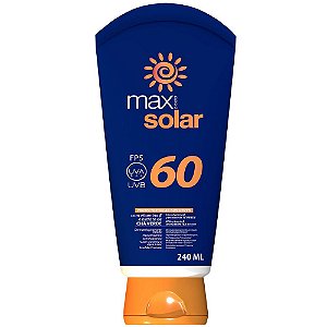 PROTETOR SOLAR MAXI SOLAR CHA VERDE FPS60 240ML VITALIFE