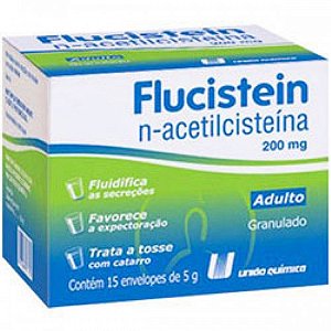 FLUCISTEIN ACETILCISTEINA 200MG 15ENV