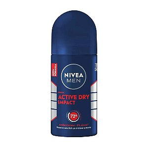 DESODORANTE NIVEA RO LL-ON MEN 50ML ACTIVE DRY IMPACT