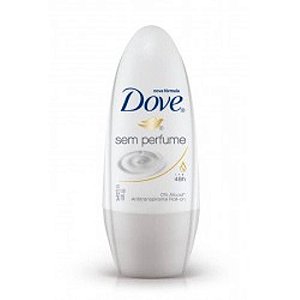 DESODORANTE DOVE ROLL ON SEM PERFUME 50ML