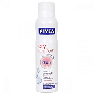 DESODORANTE NIVEA AEROSOL 150ML WOMEN DRY CONFORT