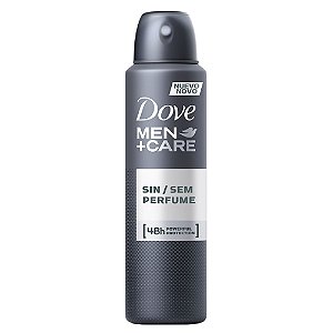 DESODORANTE DOVE AEROSOL MEN SEM PERFUME 150ML/89G