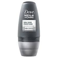 Desodorante Dove Roll On 50ml Men Sem Perfume