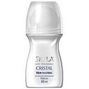 DESODORANTE SKALA ROLL-ON CRISTAL 60ML S/ALCOOL