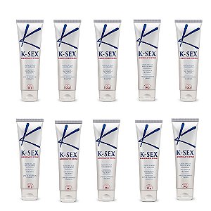 Lubrificante K-sex Natural Gel 50g UQ (kit c/10un)