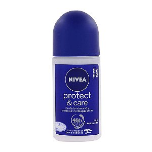 Desodorante Nivea Roll-On Protect Care Fem 50ml