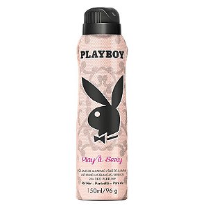 Desodorante Plaboy Aerossol 150ml Sexy