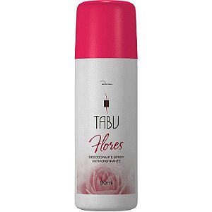 DESODORANTE TABU SPRAY FLORES 90ML