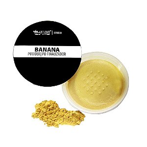 MAX LOVE PO FACIAL FINALIZADOR BANANA POWDER (01) 16GR