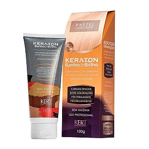 KERATON BANHO DE BRILHO SEM AMONIA LOURO PASTEL 100G