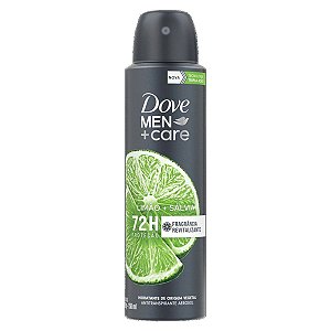 DESODORANTE DOVE AEROSOL MEN LIMAO+SALVIA 89G/150ML